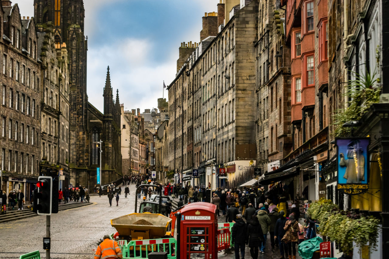 Erlebnisstraße Royal Mile in Edinburgh